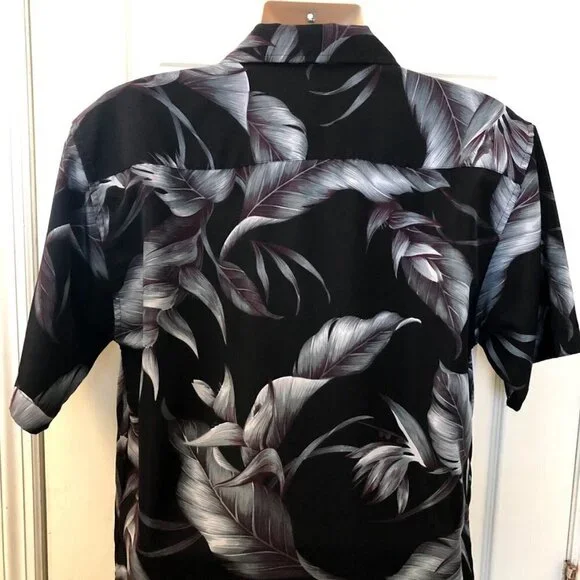 Vintage EMVO Men's Hawaiian Floral Casual Shirt - Picture 5 of 9